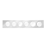 Gessi Origini miscelatore termostatico doccia 4 funzioni con pulsanti on-off 66226 + 63015